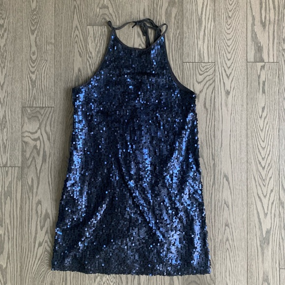 Forever 21 Sequence Dress👗💙 - Picture 5 of 5